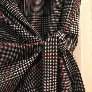 Beautiful black/red/white plaid  dress